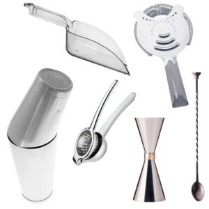 Le matériel et les accessoires de bar