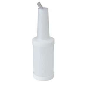 Bouteille à Jus Rapide 1 Litre Blanche