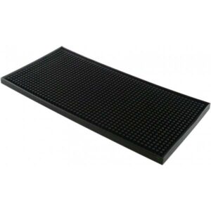 Tapis de bar 15x30 cm Noir