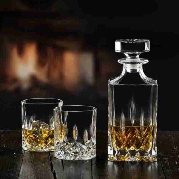 Ensemble de Carafe RCR Opera avec 2 Verres
