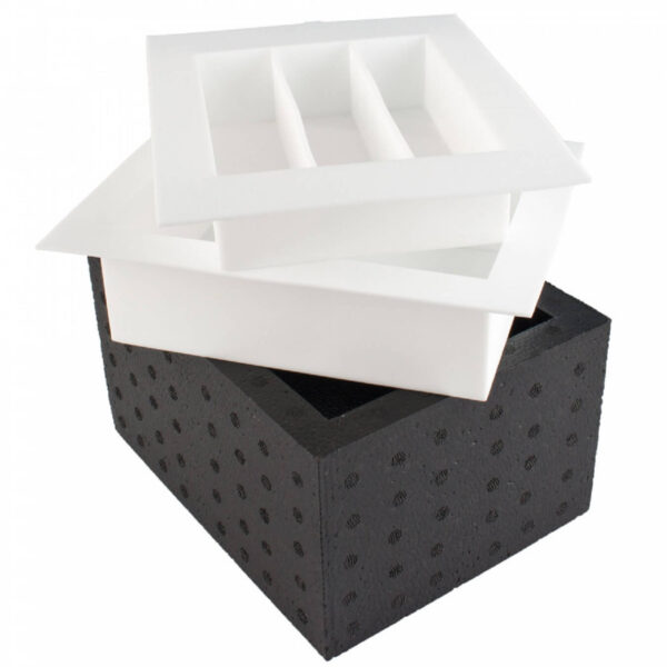 Glaces Transparentes Premium - 3 Bâtonnets