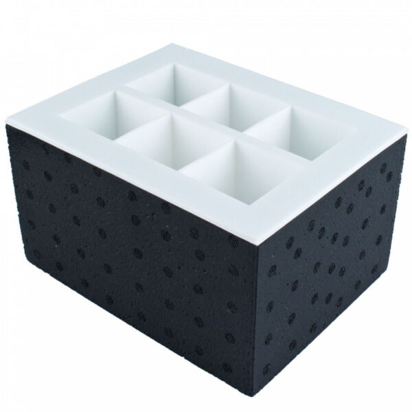 Glace Cristalline Avancée 5x5 cm (6 cubes)