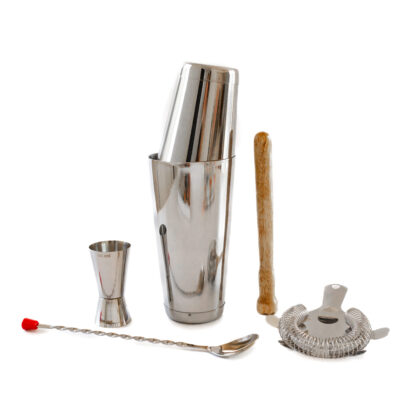 Ensemble à Cocktails 6 Pièces en Acier Inoxydable