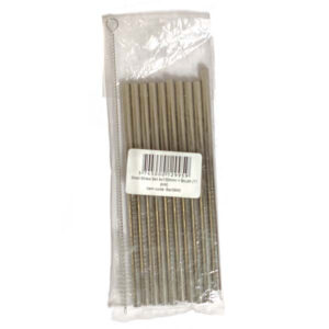 Pailles en Acier Inoxydable 10+1 pcs 150mm
