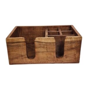 Barcaddy en Bois Sombre