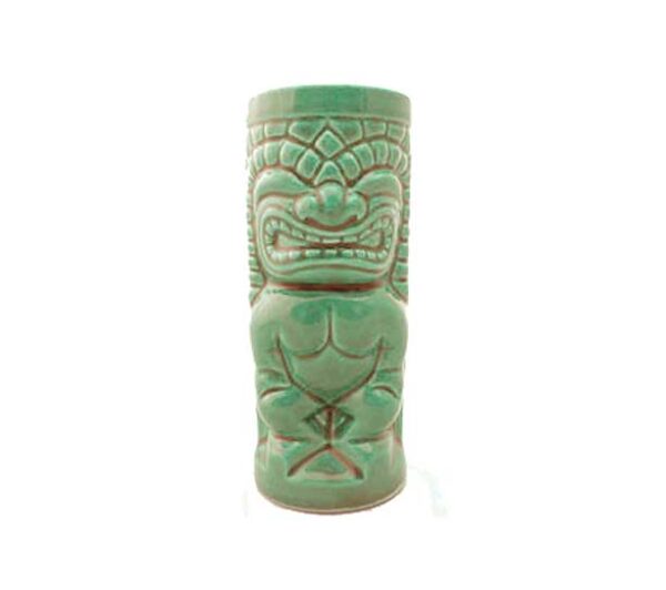 Cylindre Tiki Vert 33 cl