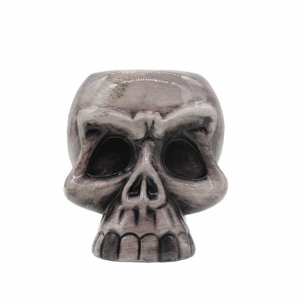 Crâne Tiki 70 cl Gris